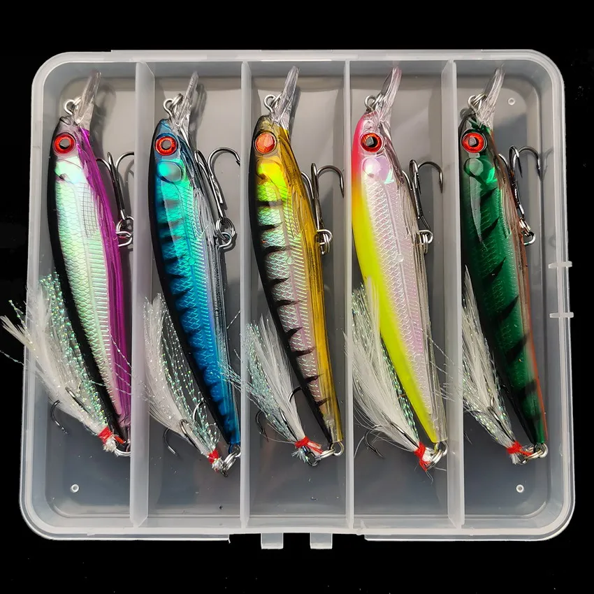 Laser 3D Eyes Bionic Minnow Fi - Fishing Lure Accessories review and price