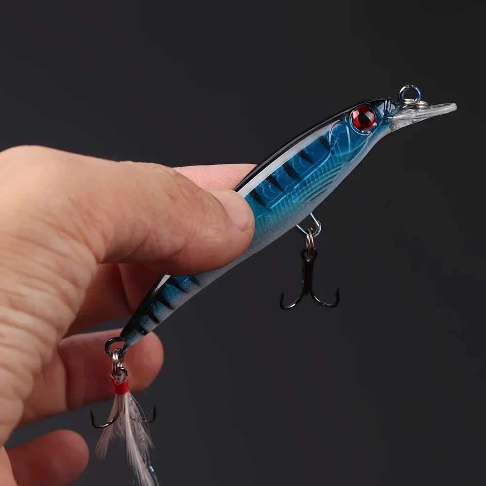 Laser 3D Eyes Bionic Minnow Fi - Fishing Lure Accessories review and price