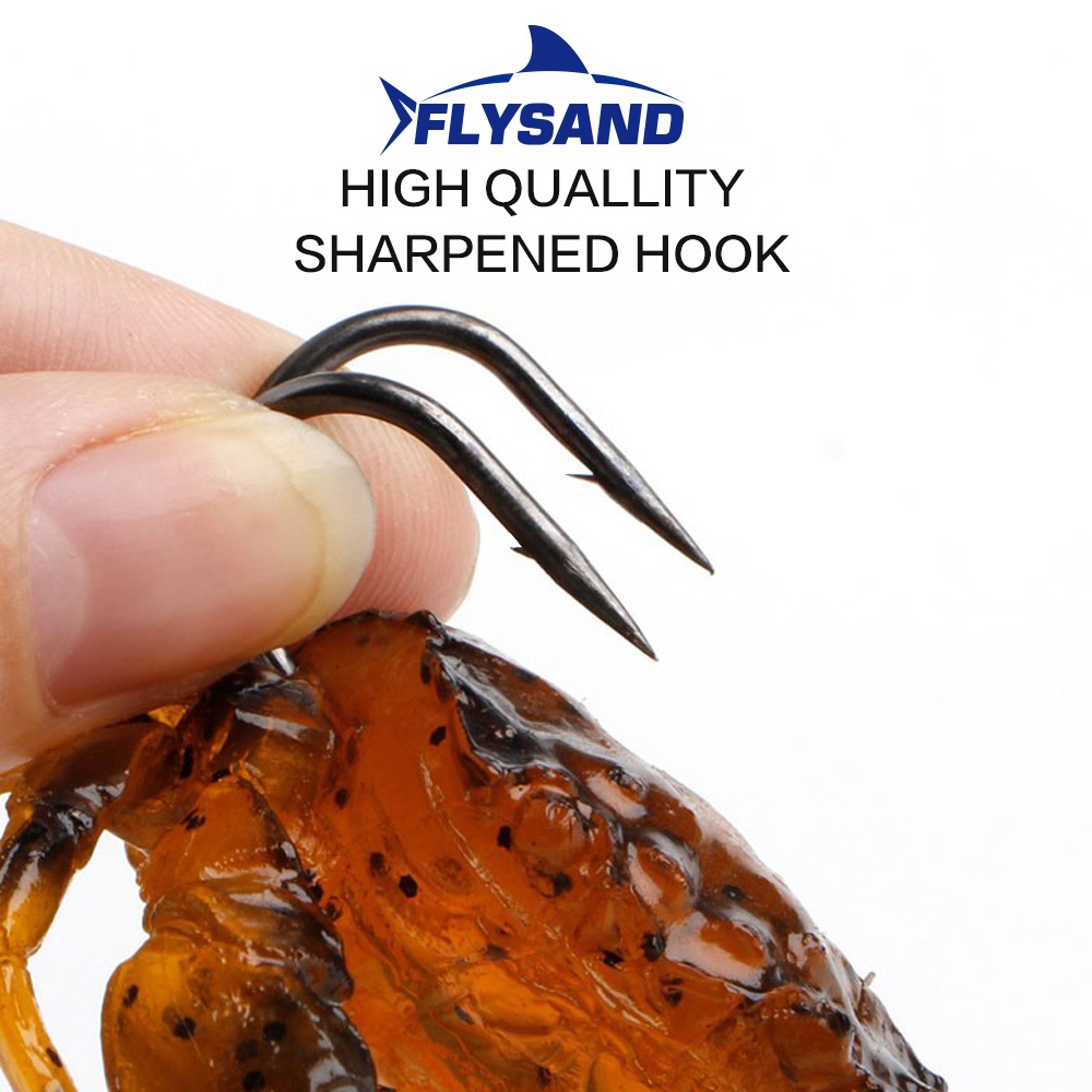 FLYSAND Bionic Crab Silicone S - Fishing Lure Soft Plastic review and price