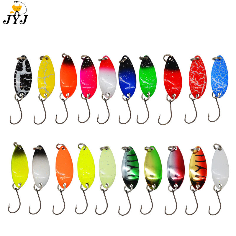 20 colors 3g metal fishing lur - Fishing Lure Spoon review and price