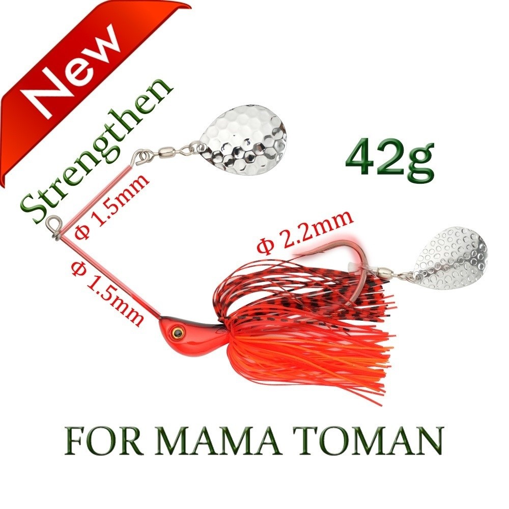 42g Weight Fishing Lure Spinne - Fishing Lure Blade Bait review and price