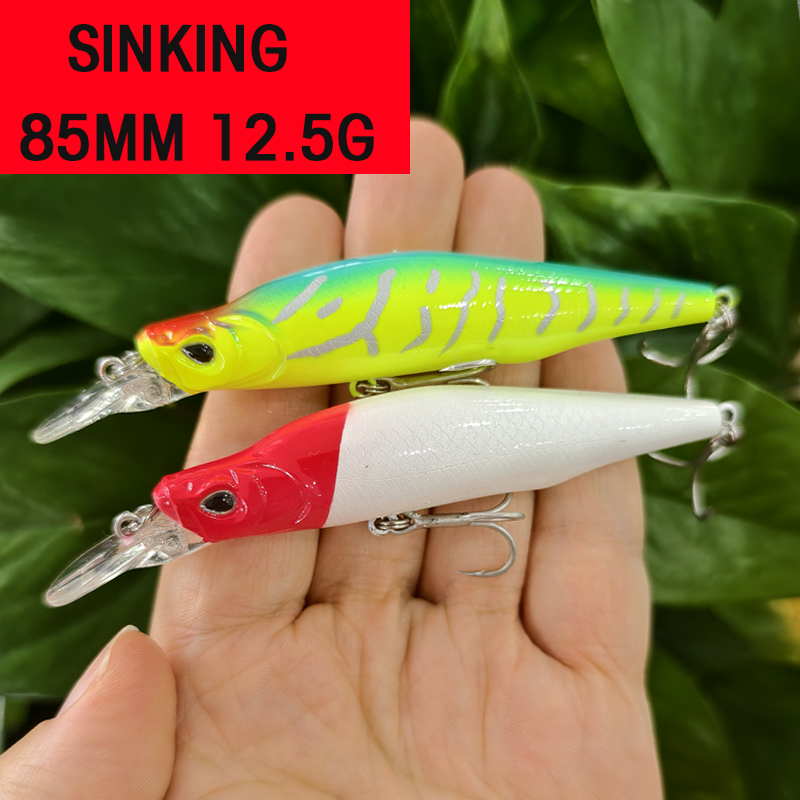 Sinking Minnow Fishing Lures 8 - Fishing Lure Jerkbait review and price