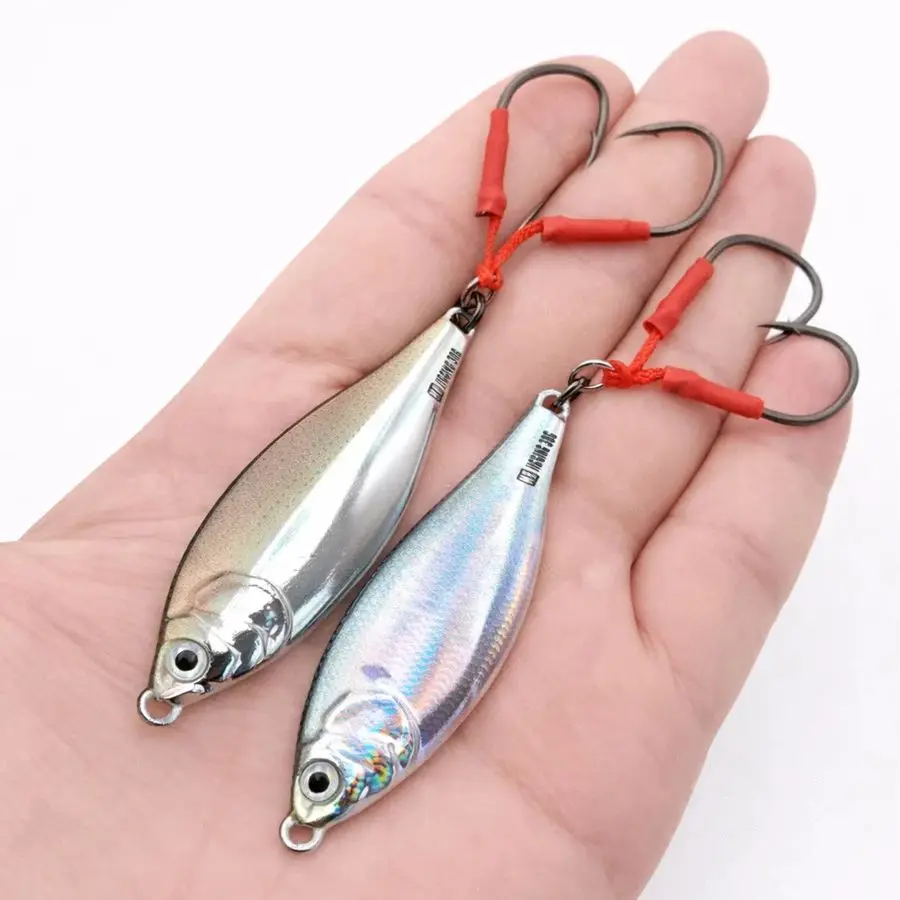 Metal Jig Bait Spinner Sinking - Fishing Lure Blade Bait review and price